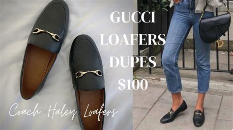 coach gucci dupe|gucci loafers dupe.